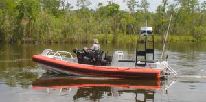 Silver Ships Ambar Series AM 700 open pilothouse small boat