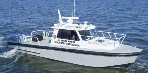 Silver Ships Endeavor Series law enforcement boat
