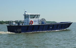 Silver Ships Explorer Series boat on the water