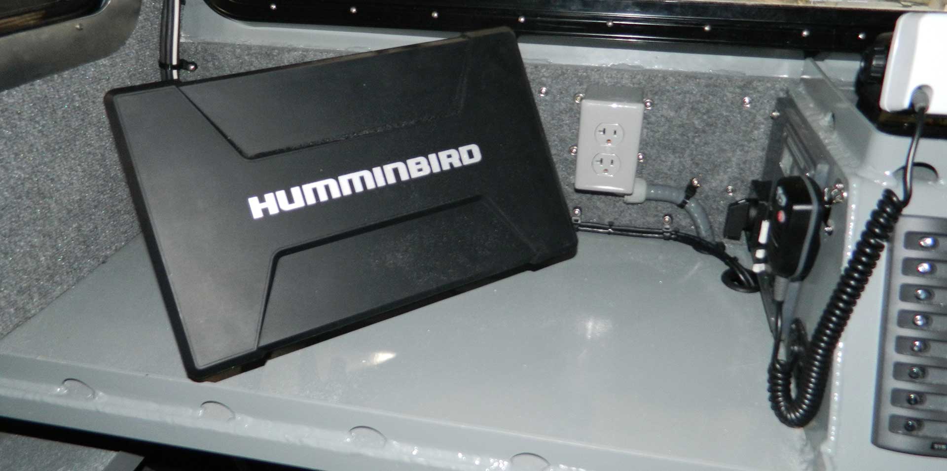 Silver Ships includes Humminbird electronics in some boats