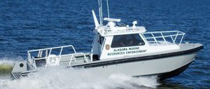 Alabama Marine Resources Enforcement aluminum boat