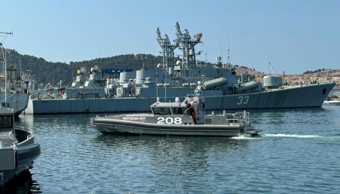 CFRB with Montenegro Navy Frigates CFRB with Montenegro Navy Frigates