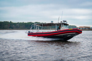 AASB Vessel in motion on water